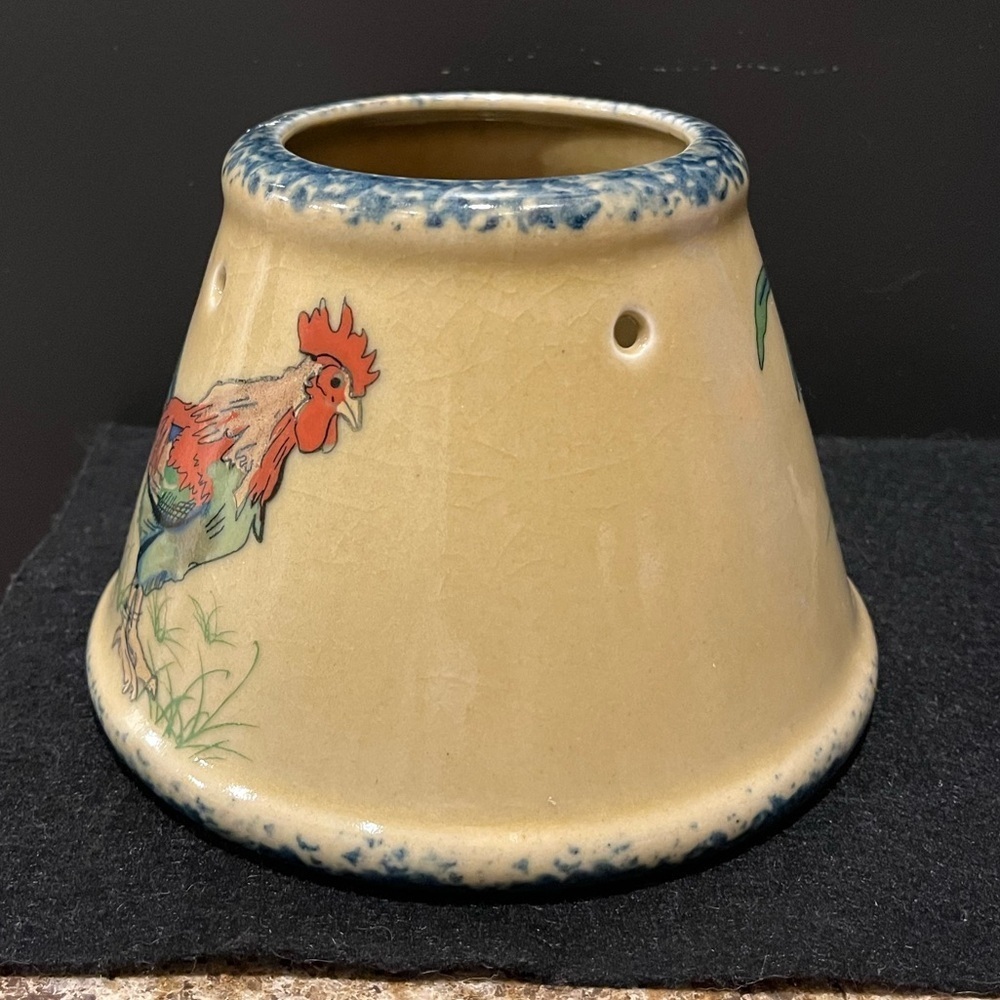 Rooster Ceramic Candle Holder - Picture 5 of 11
